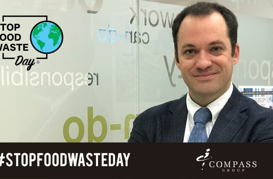 5 preguntas sobre desperdicio alimentario con Raúl Esteban, Responsable de Prevención y Medio Ambiente de Compass Group España