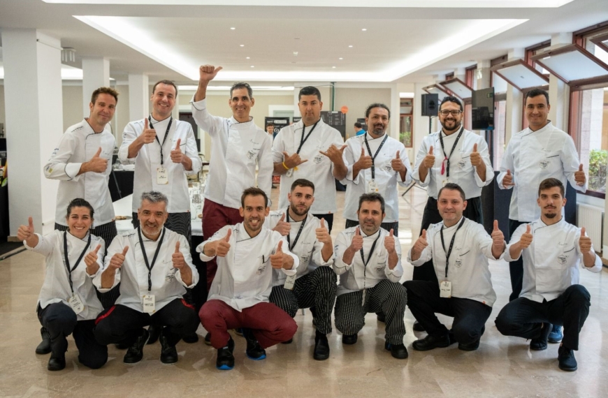 Los chefs de la compass culinary cup iberia 2022