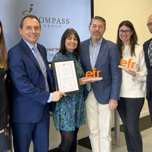 Compass Group España, reconocida como…