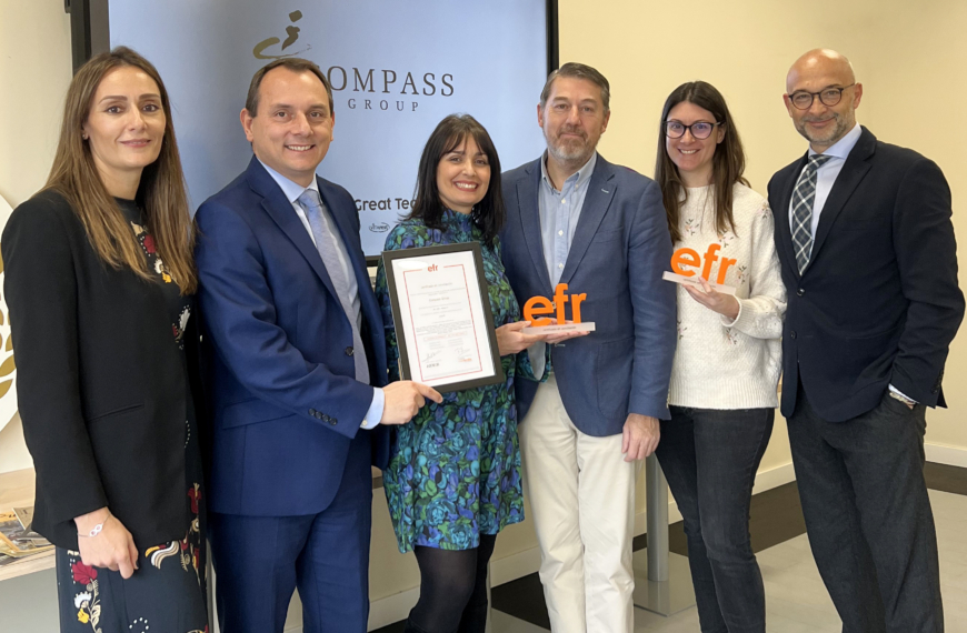 Compass Group España, reconocida como…