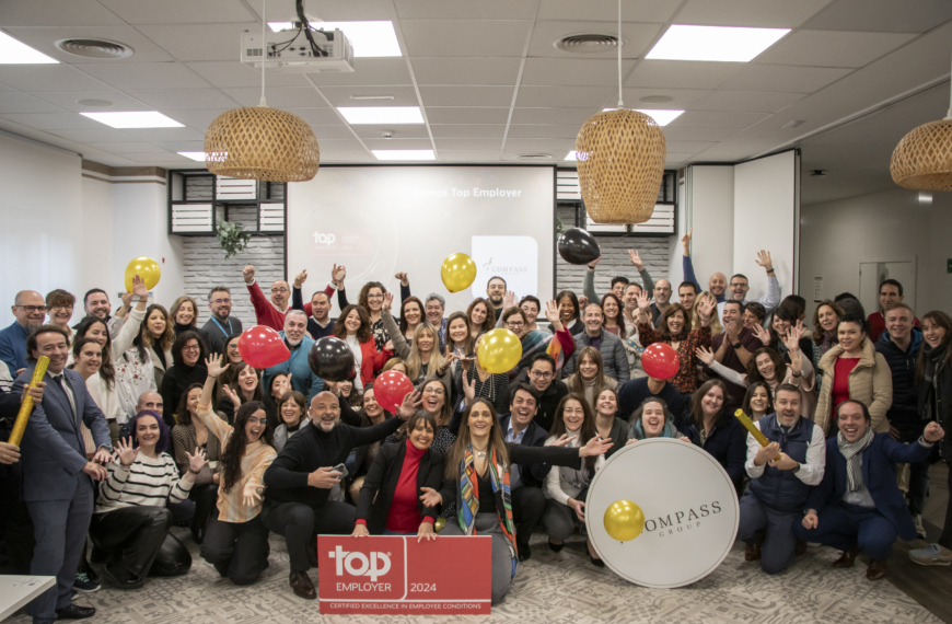 Compass Group España vuelve a ser reconocida como Top Employer 2024